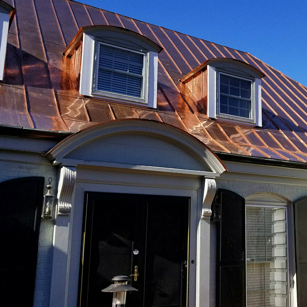 Copper Penny Roof